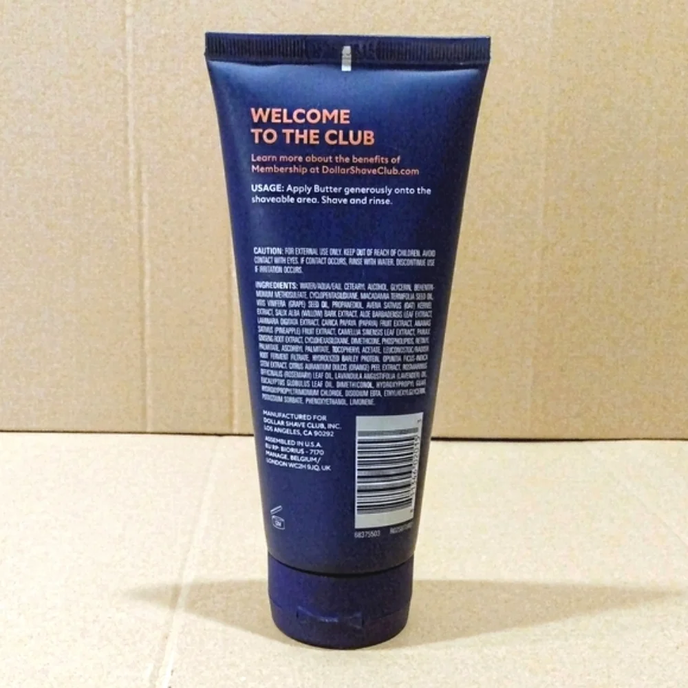 DSC Dollar Shave Club Shave Butter 6 fl oz for sensitive skin New Sealed